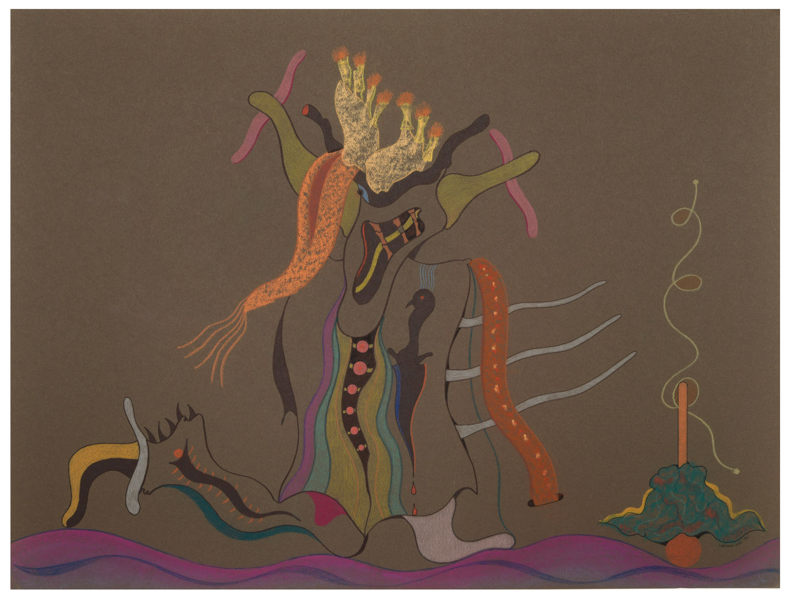 Jorge Camacho, Sans titre, 1996