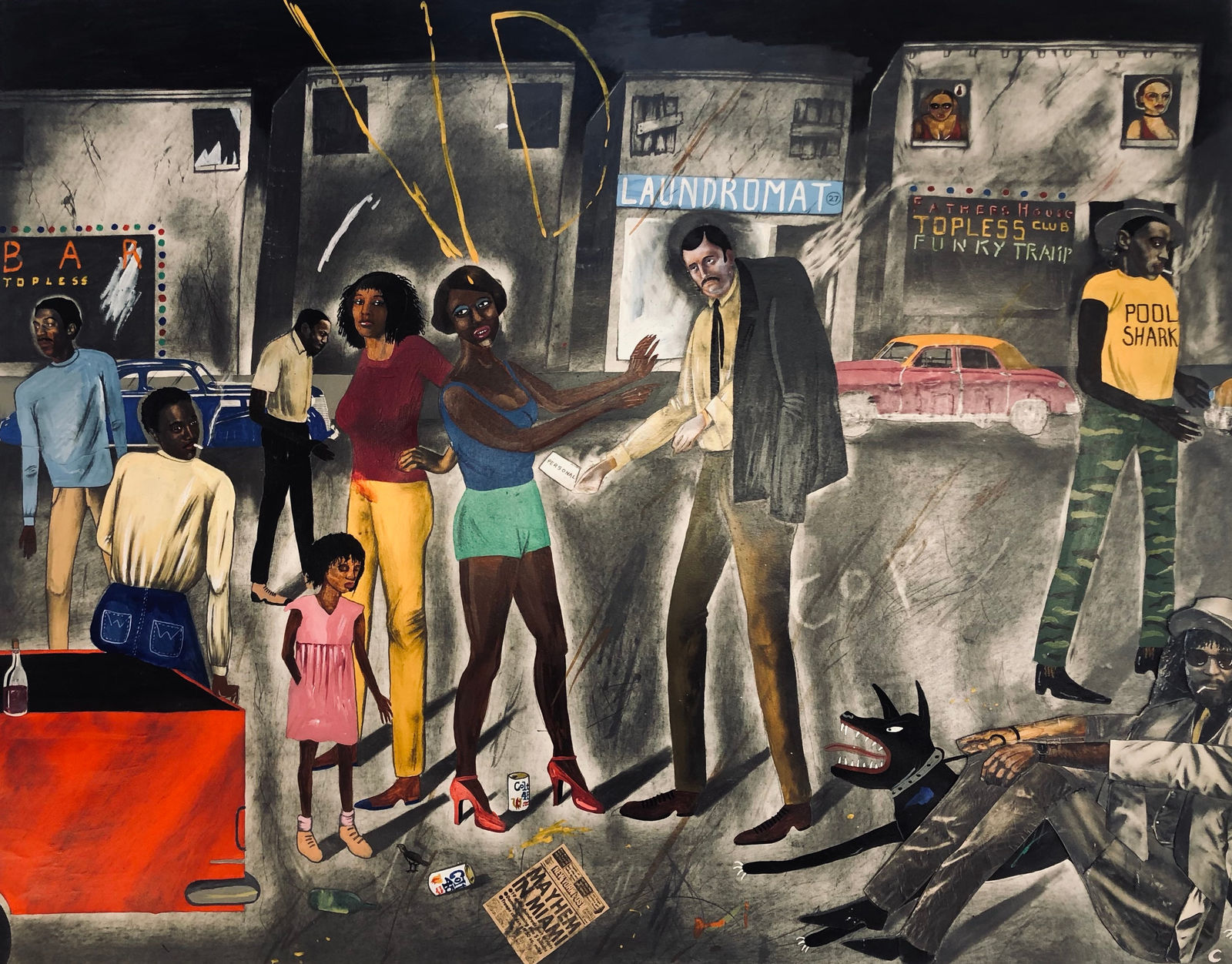 Sue Coe, Syphilis, 1981