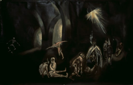 Sue Coe, Pleasure Palace, 1985