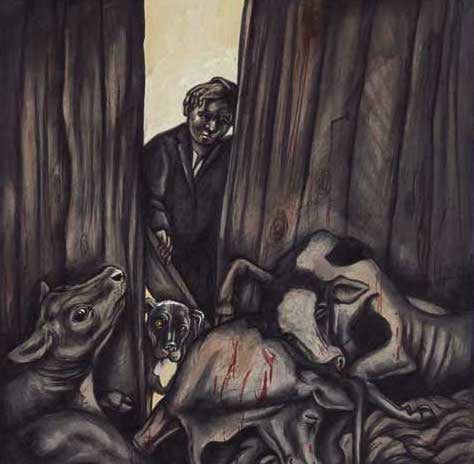 Sue Coe, The Surprise, 2003