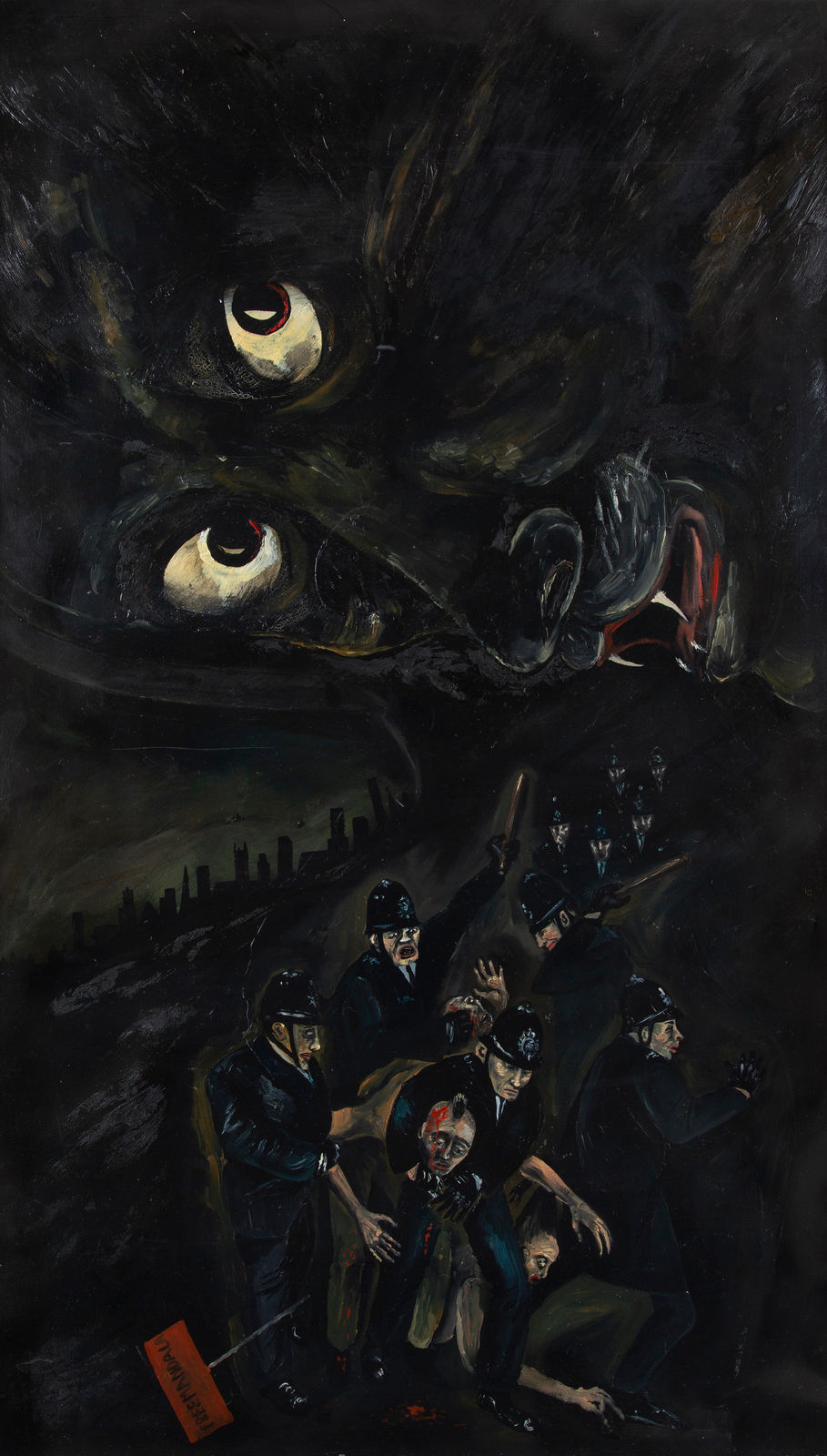 Sue Coe, Police State, 1986