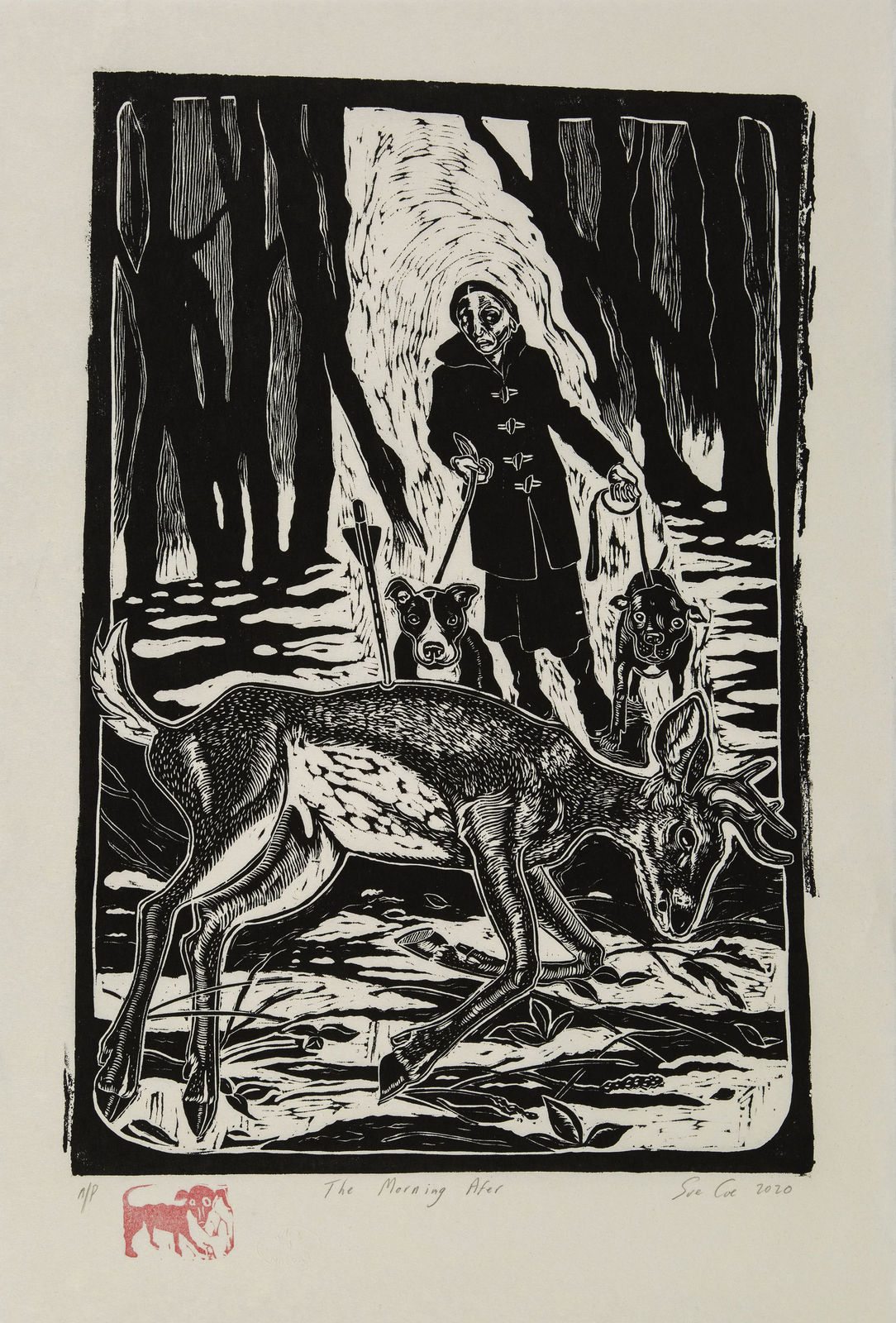 Sue Coe, Paradise Lost (The Morning After), 2020