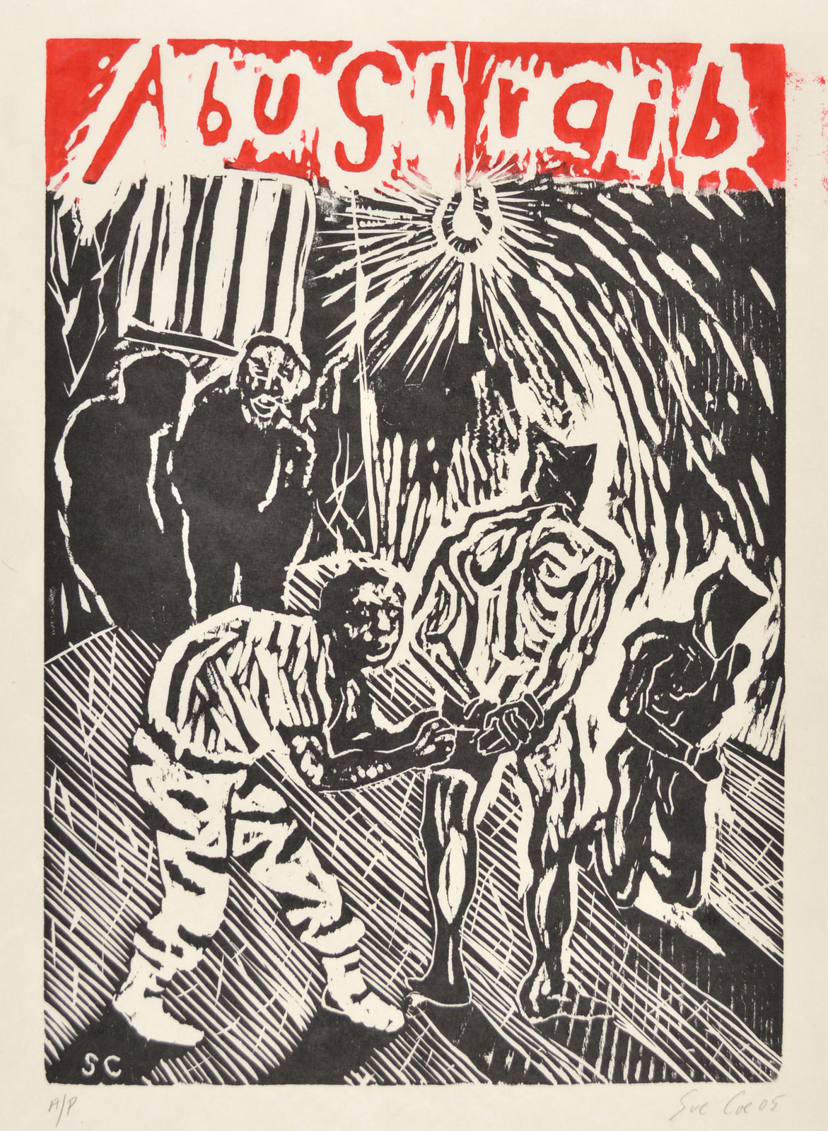 Sue Coe, Abu Ghraib, 2005