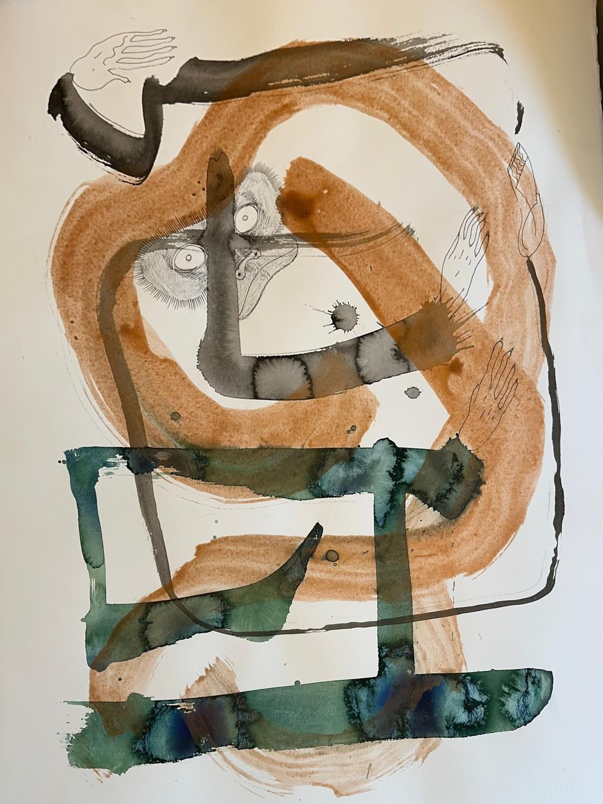 Abraham Cruzvillegas, Autorretrato oponible actual 60, 2024