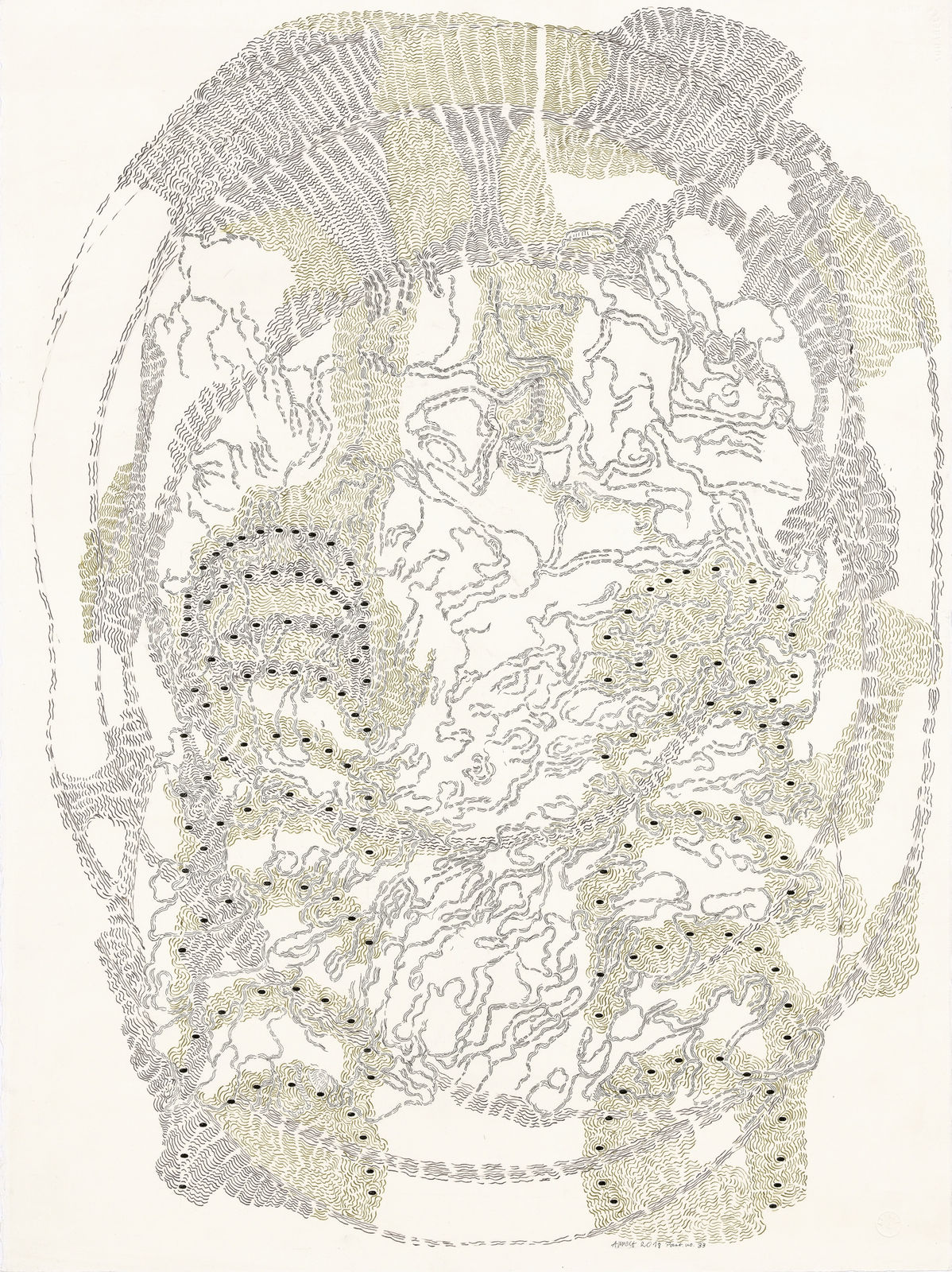 Dieter Appelt, Partitur No. 33, 2018