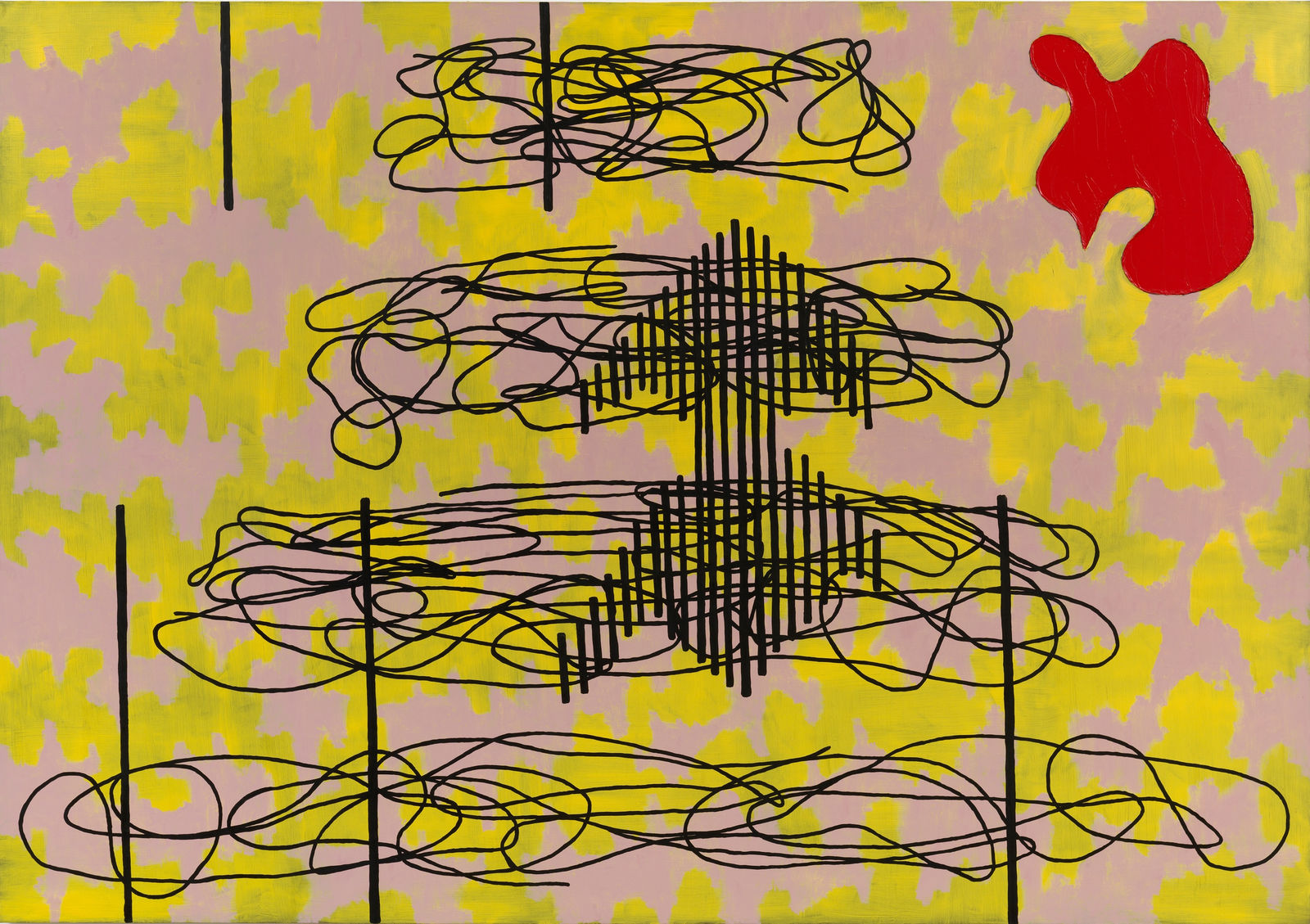 Jonathan Lasker, Cosmic Shorthand, 1988