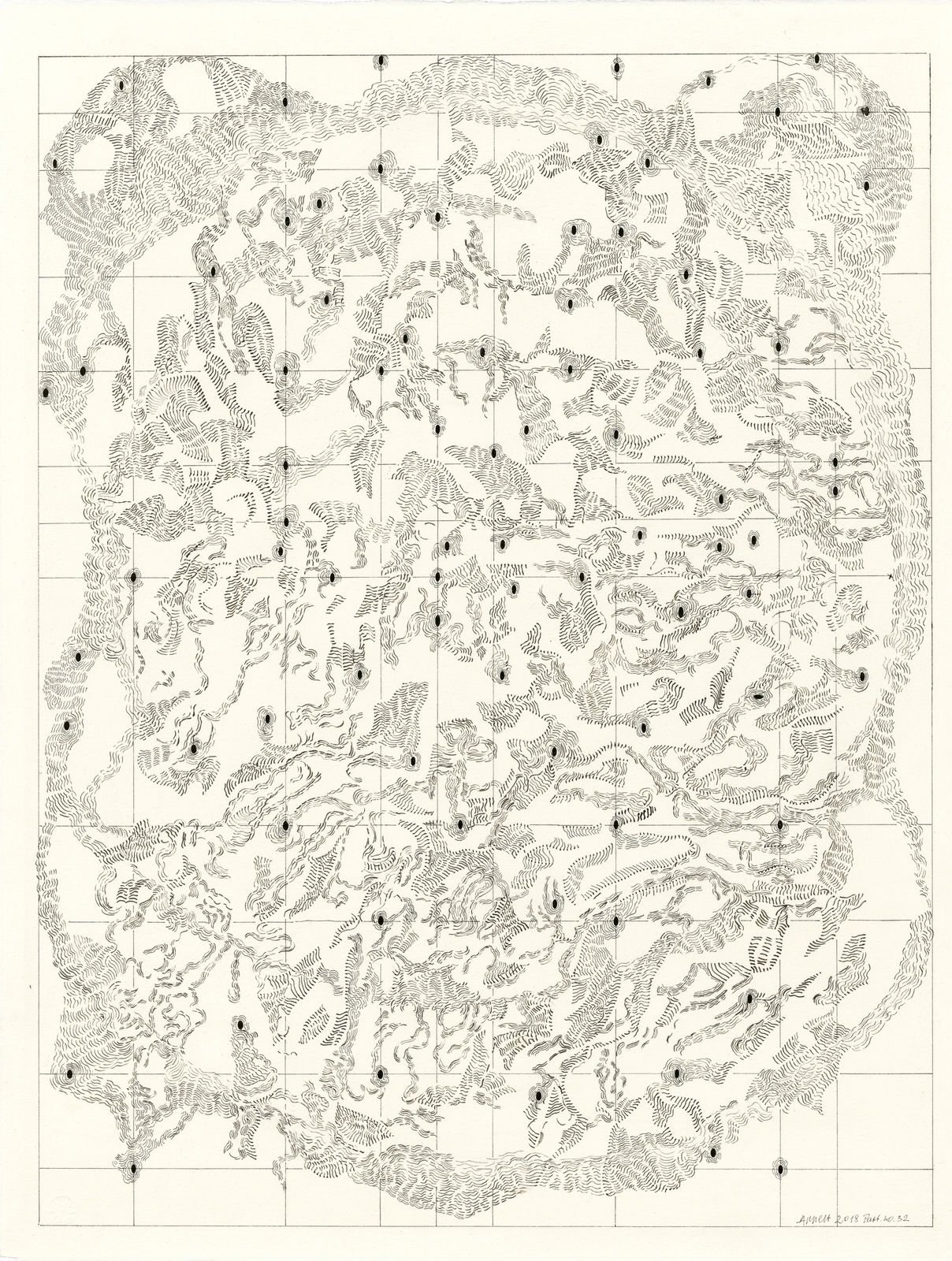 Dieter Appelt, Partitur No. 32, 2018