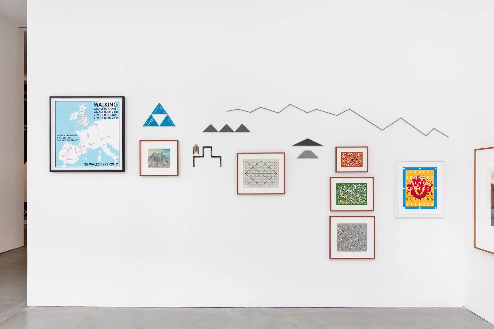 Hamish Fulton, 343 Barefoot Paces. Norway 2018, 2018