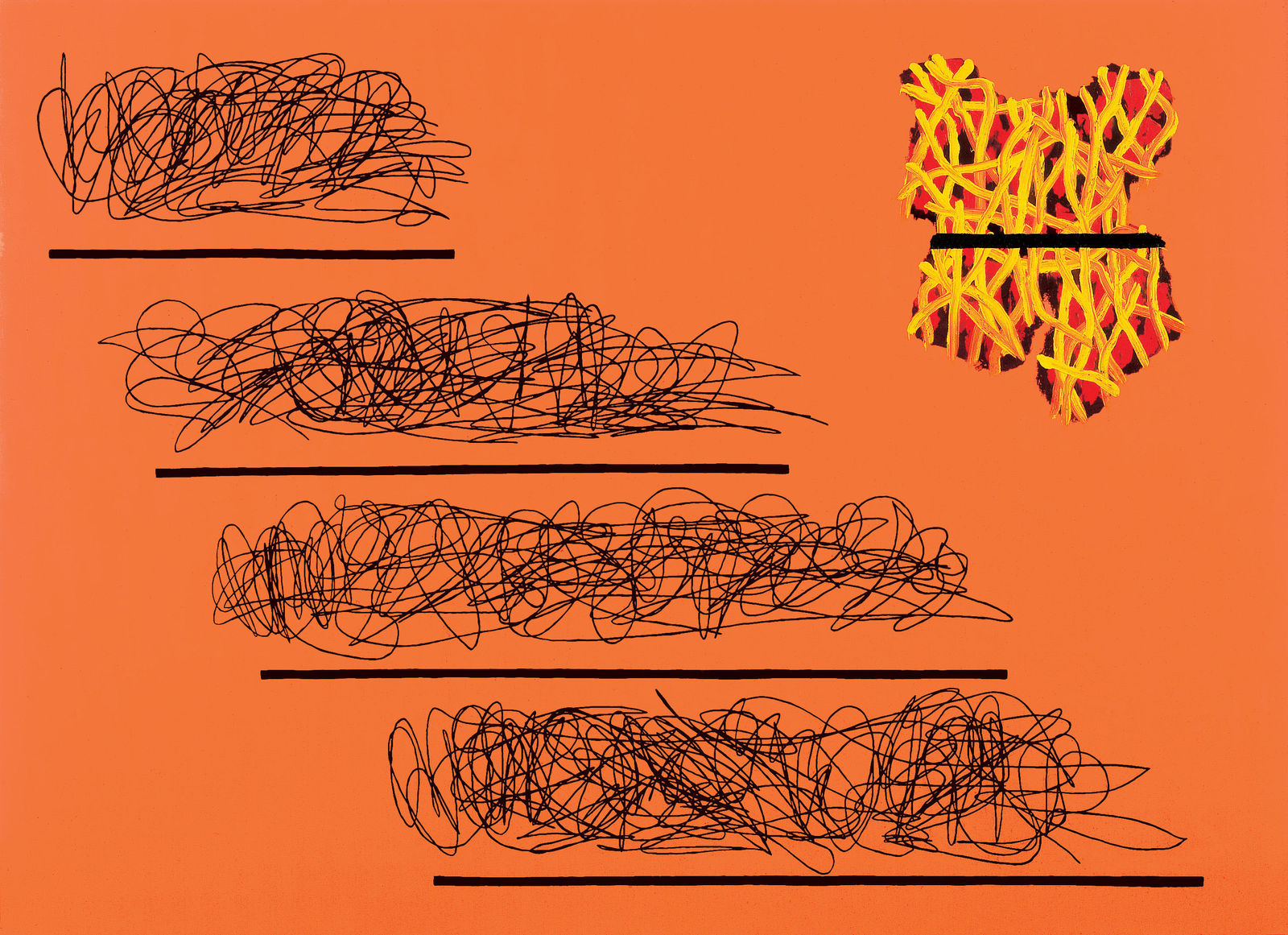 Jonathan Lasker, Worlds of Mutual Exclusion, 1989