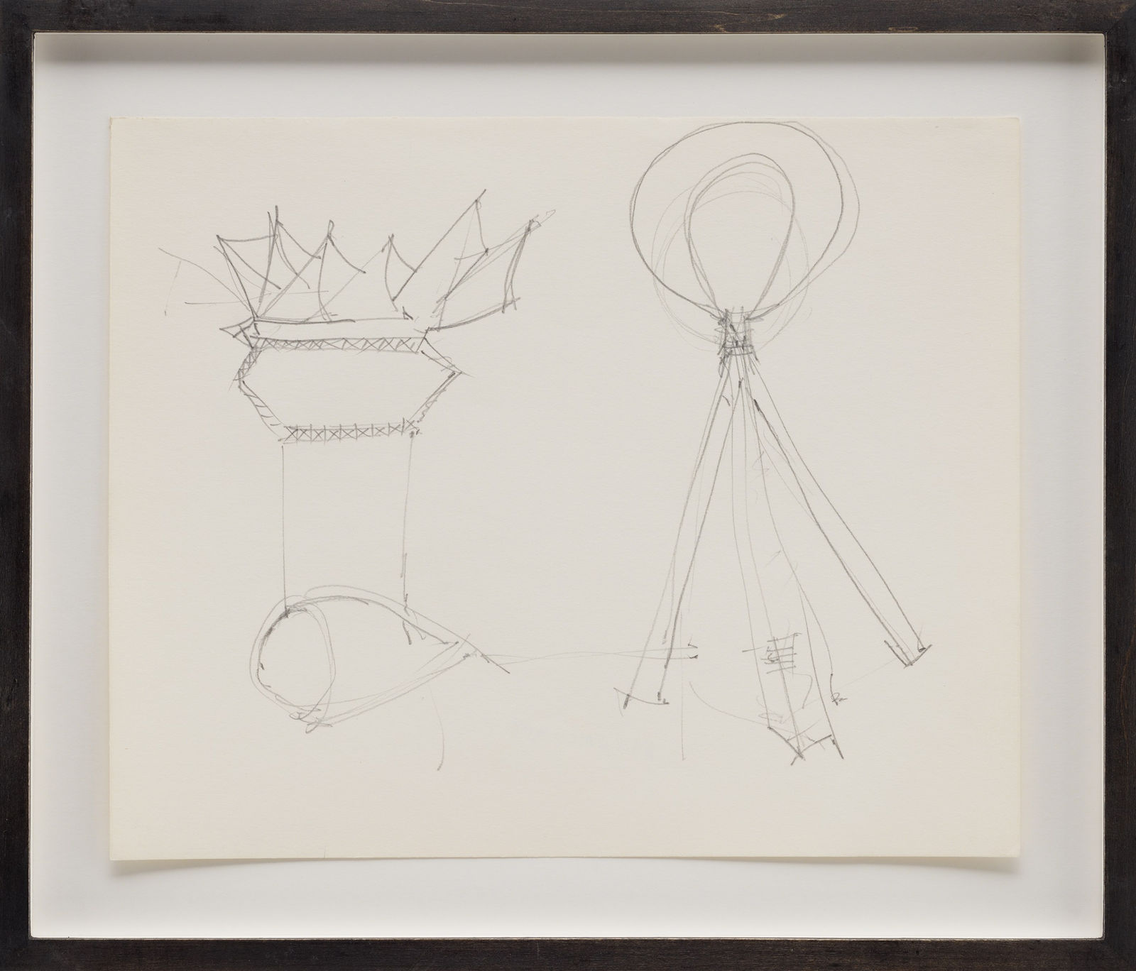 Gordon Matta-Clark, Sky Hook (study for a ballon building), 1978