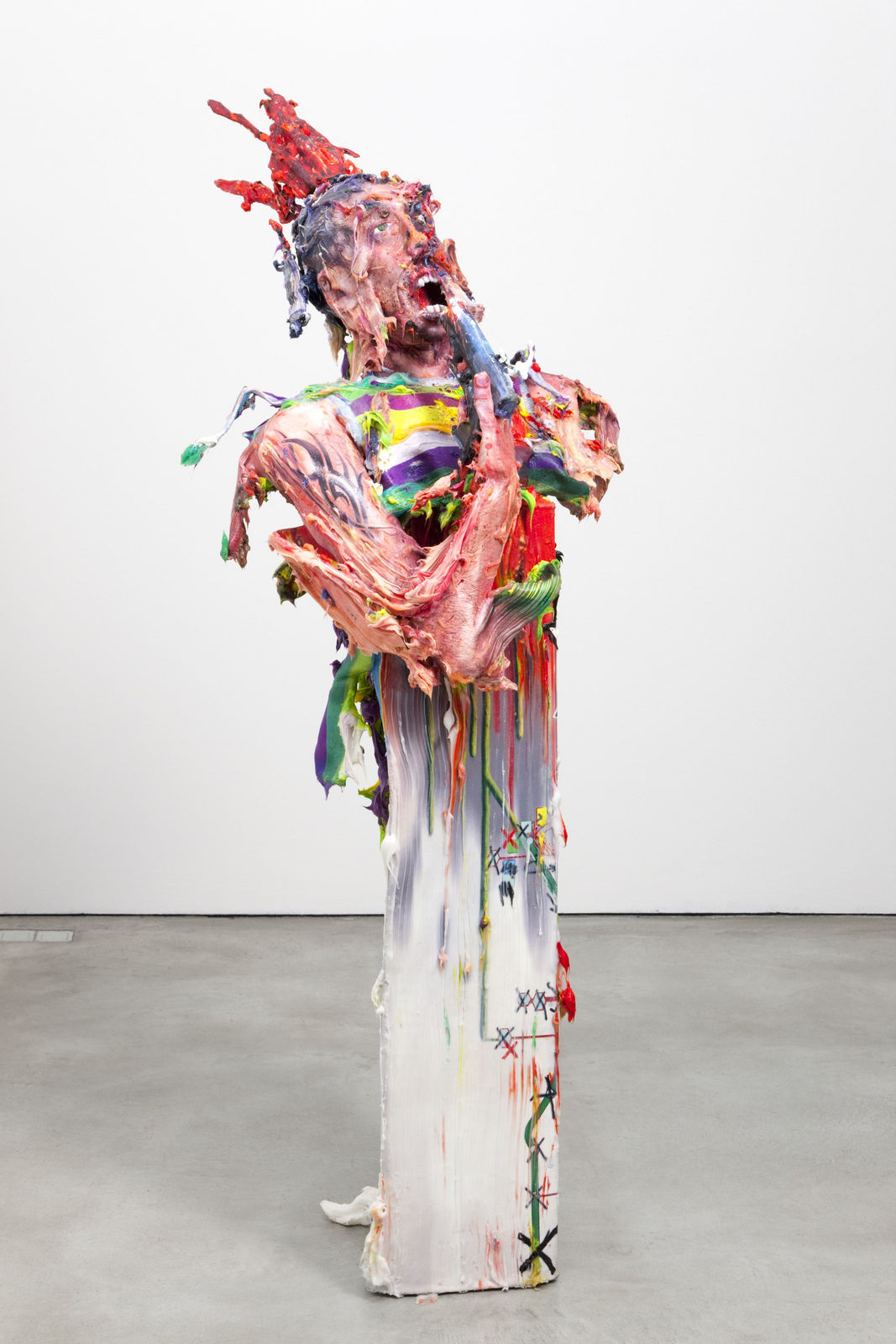 Fabian Marcaccio, This-Just-In Paintant, 2009