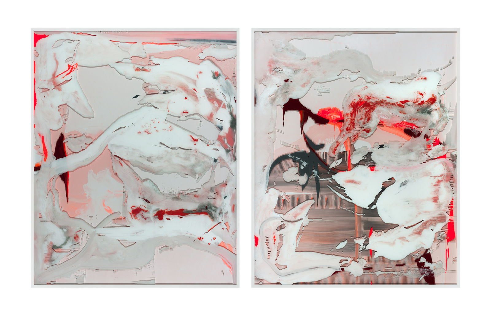 Michael Müller, Nr. 3 & 4, The shoulder on which to bear time, 2019/2020