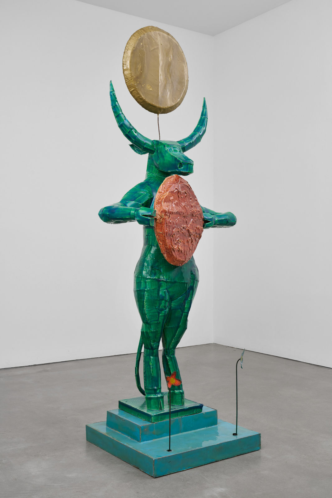 Bertram Jesdinsky, Mondkalb mit Reibekuchen, 1989