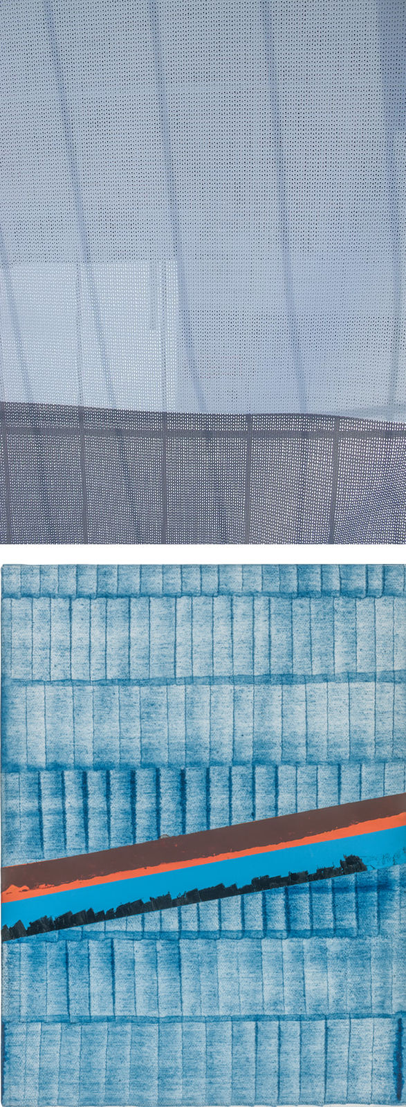 Juan Uslé, Window on Window, NY, 2014 - Creciente, Benissa, 2018, 2014/2018