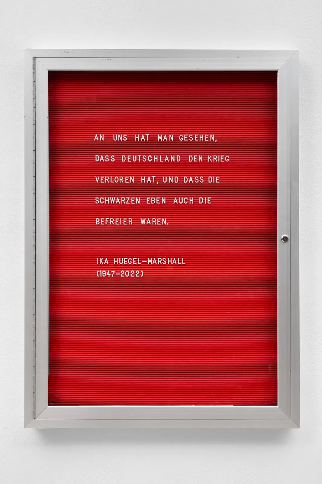 James Gregory Atkinson, Zeitfenster Daheim Unterwegs, (Ein deutsches Leben), 2025