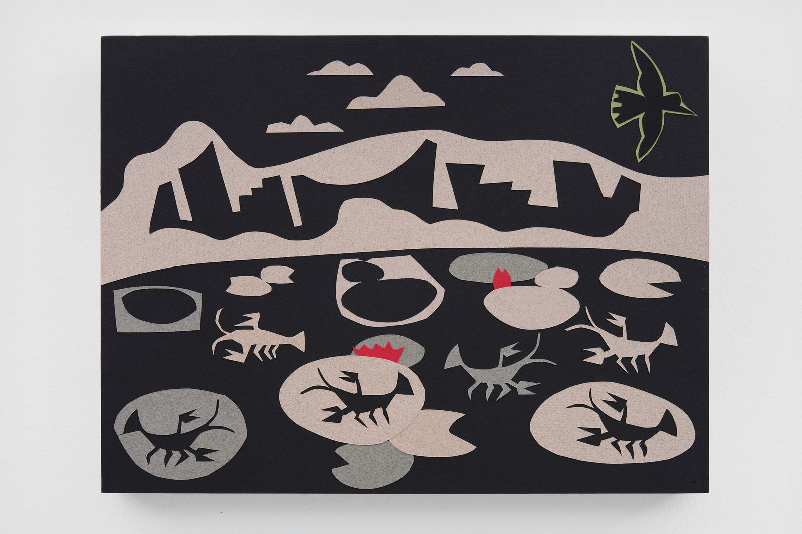 Julian Irlinger, Untitled (six lobsters), 2025