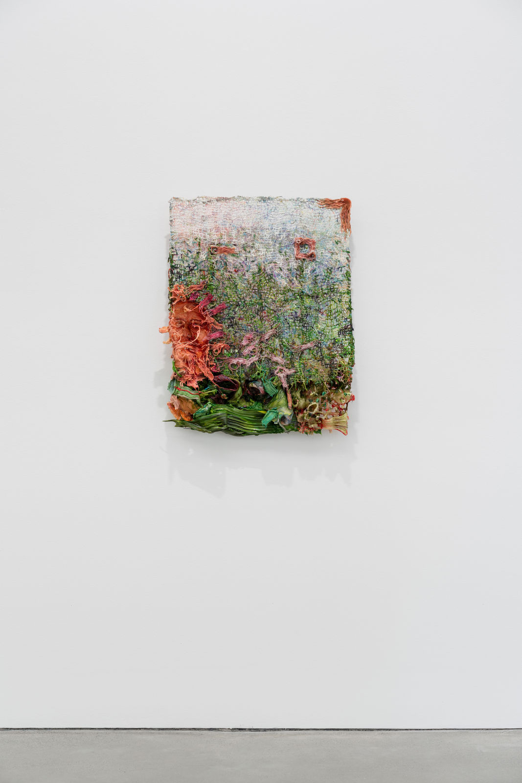 Fabian Marcaccio, Subtracted Portrait, 2021/2022