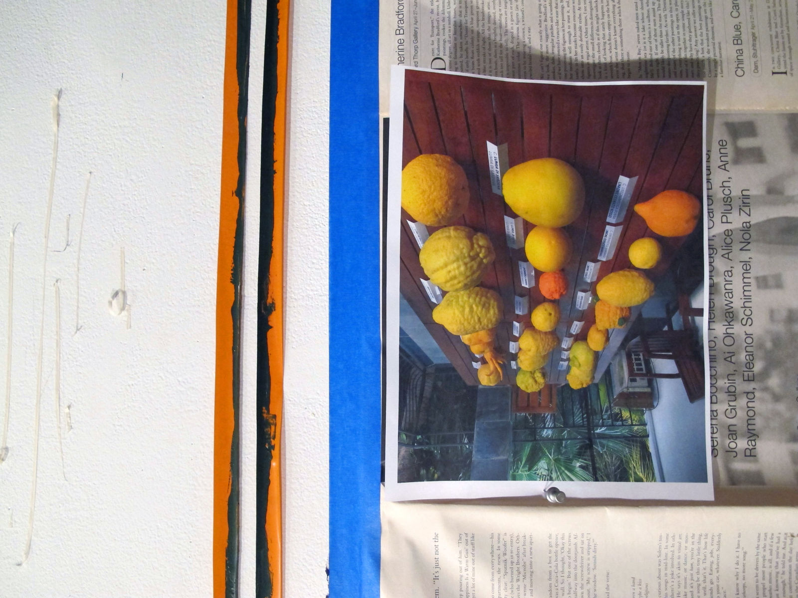 Juan Uslé, Hope y Studio, NY, 2017