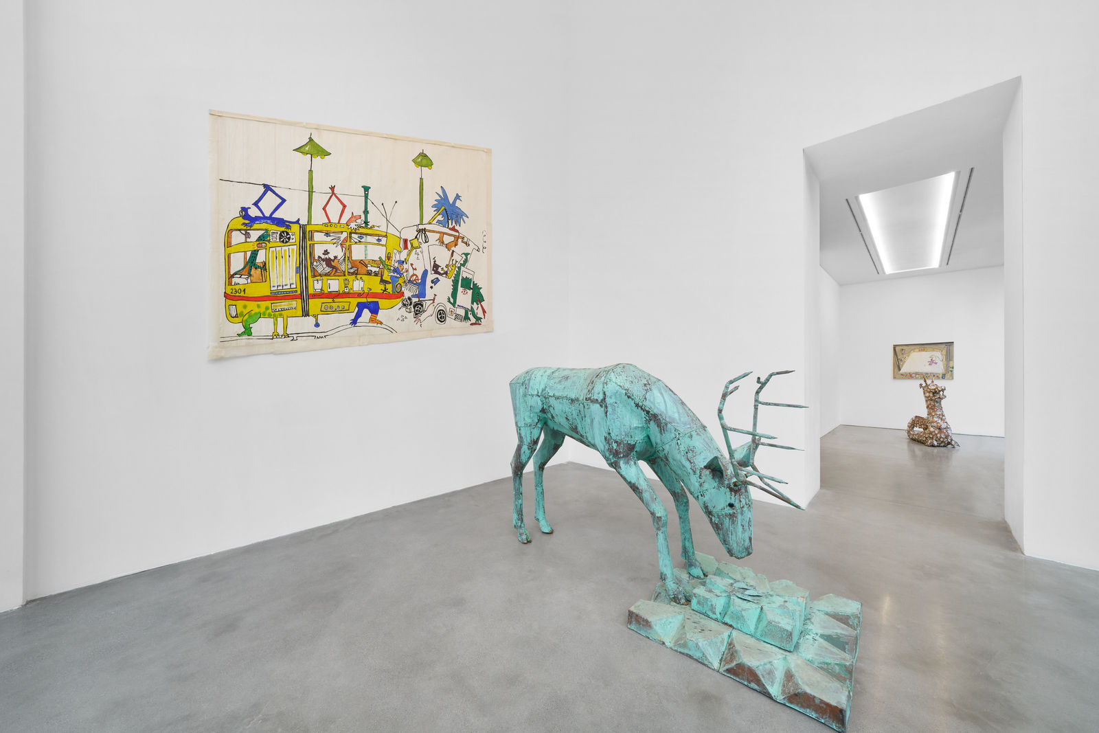 Bertram Jesdinsky, Bus + Bahn (Zusammenstoß), 1982