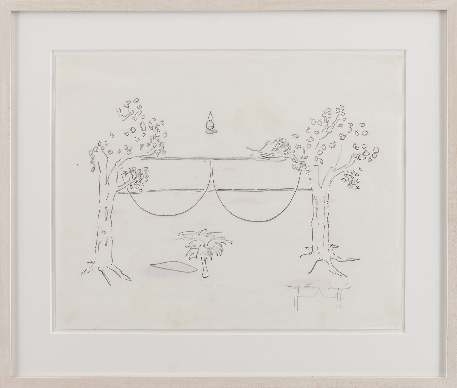 Gordon Matta-Clark, Tree With Ropes, 1970-1971