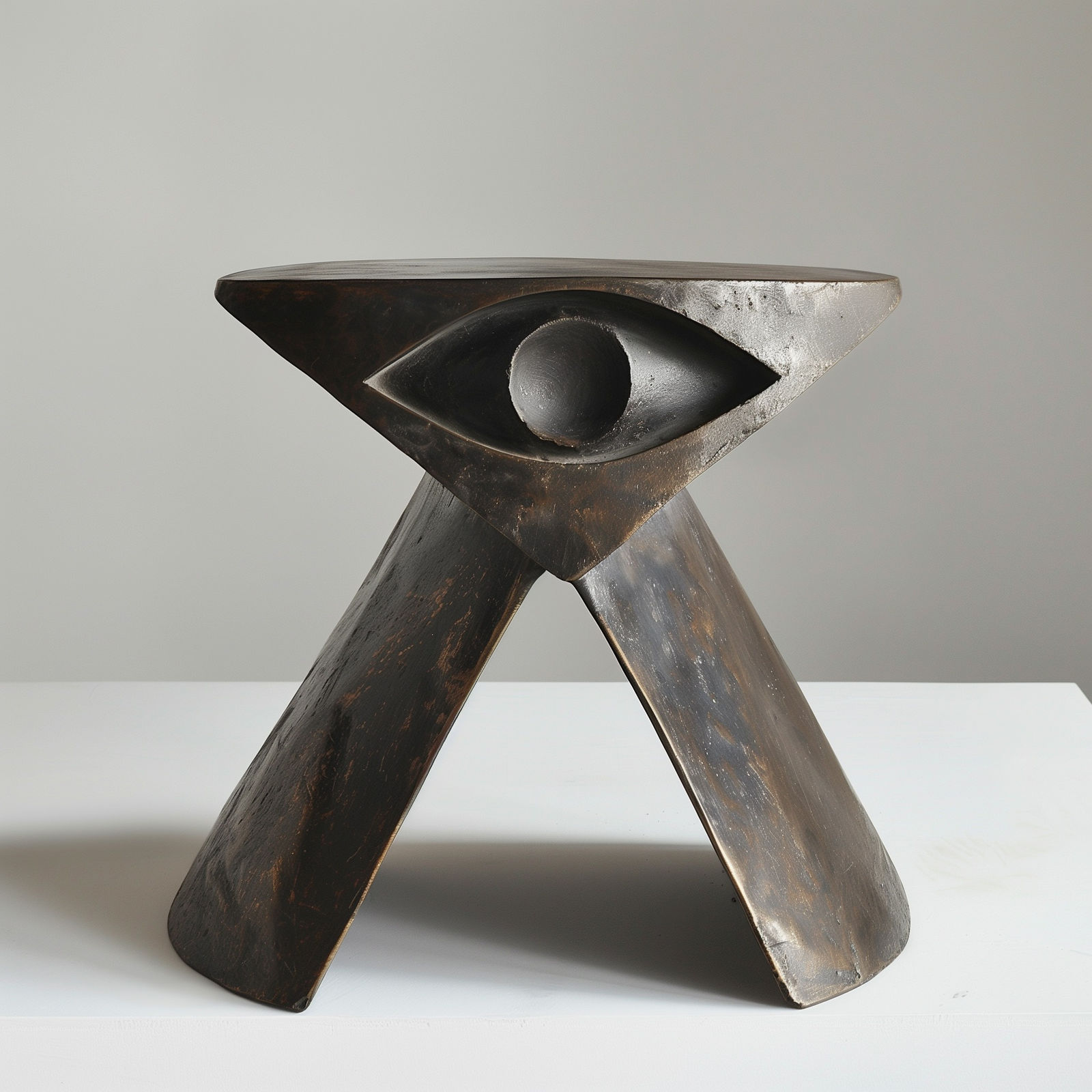 Christophe Brunnquell, "The Guardian" stool, 2025