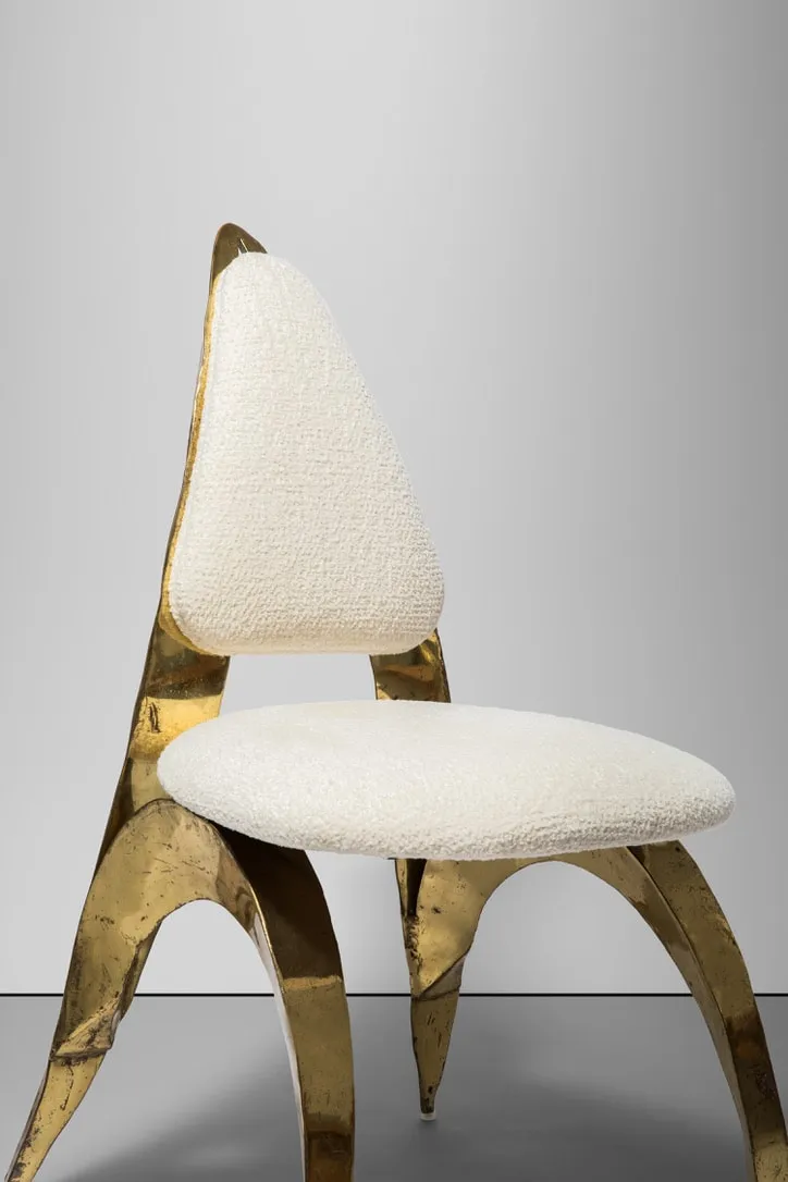 Maison Honoré Paris, Pair of chairs, c. 1970
