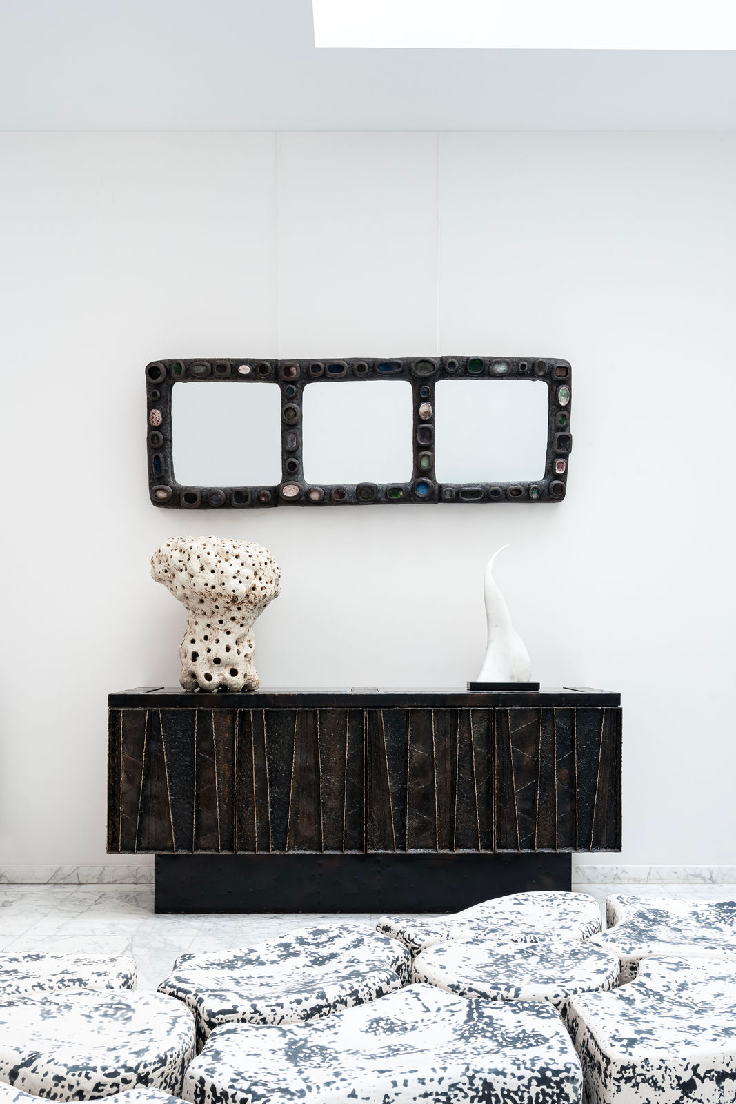 Agnès Debizet, "Trois Carrés" mirror, 2023