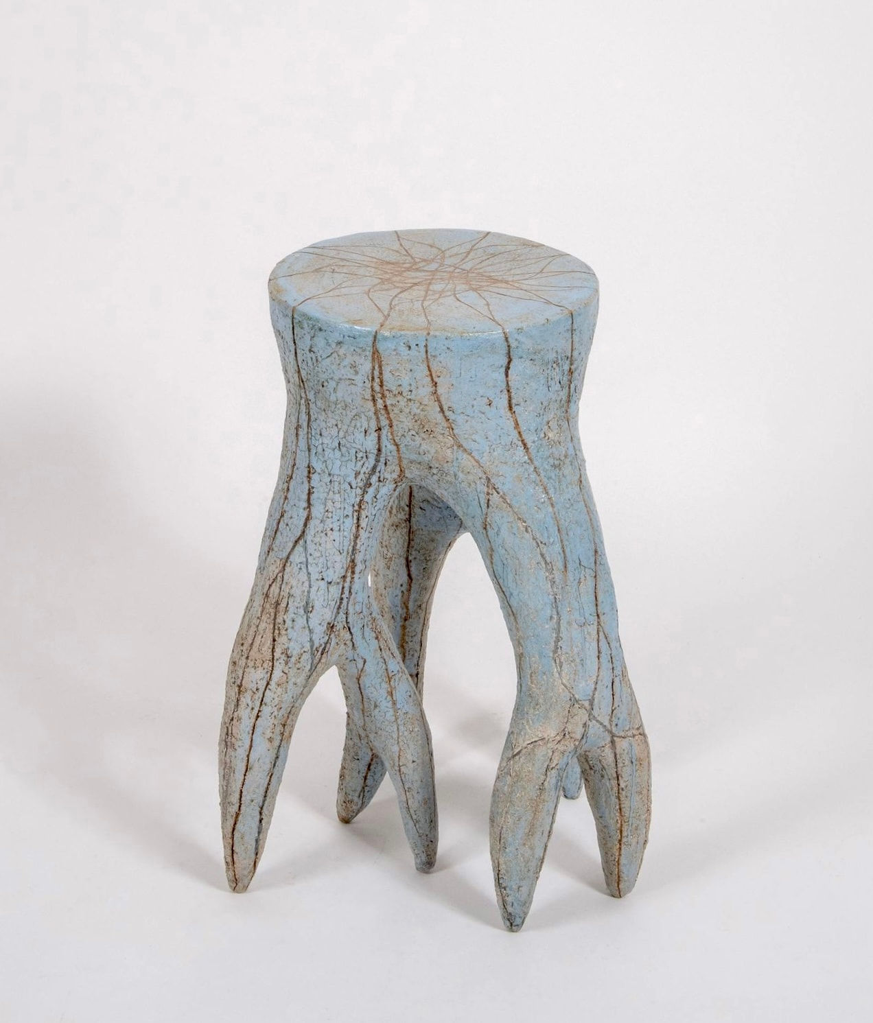 Agnès Debizet, "Racine bleue" side table, 2011