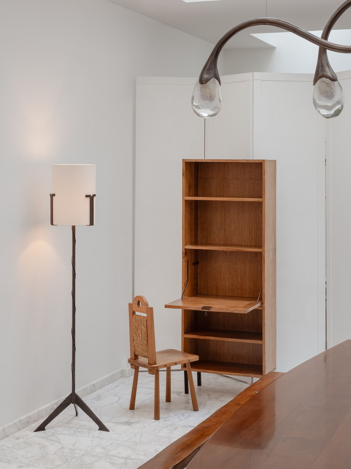 André Arbus, Set of 5 chairs, c. 1945