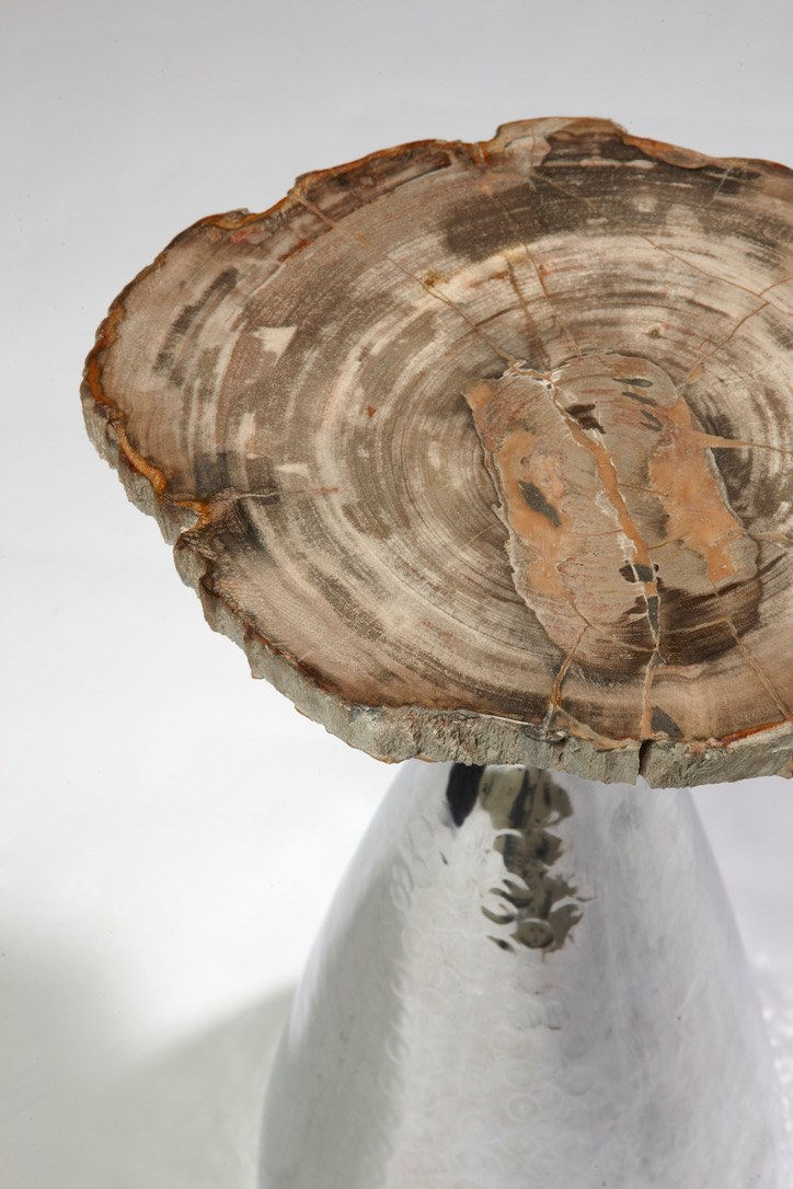 Philippe Hiquily, "Monsieur et Madame" side table, 1977