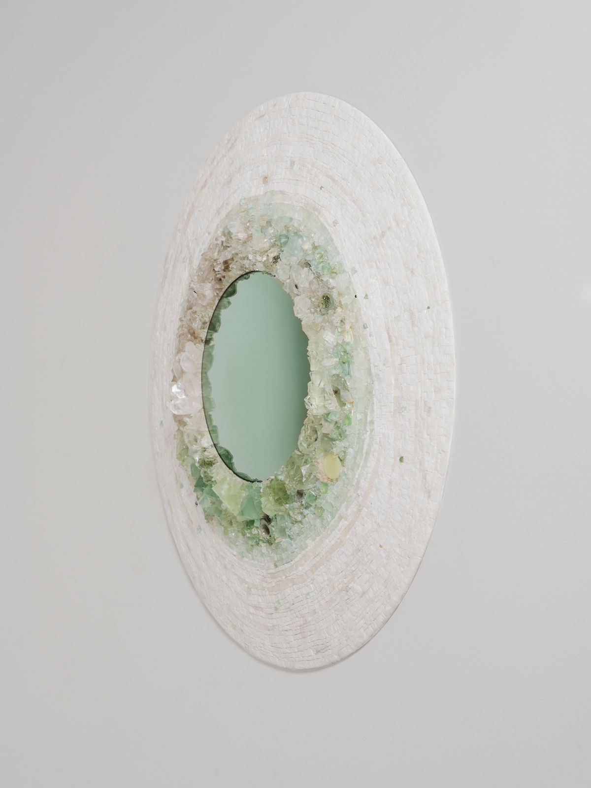 Béatrice Serre, "Edelweiss" witch mirror, 2026