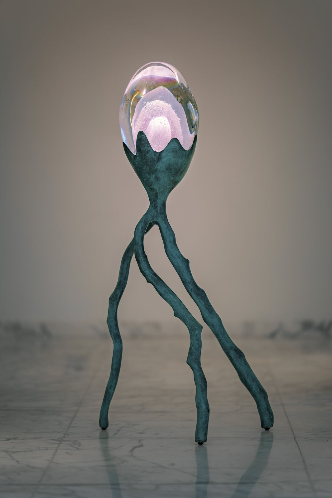 Irene Cattaneo, "Fleurs Monstrueuses" lamp, 2026