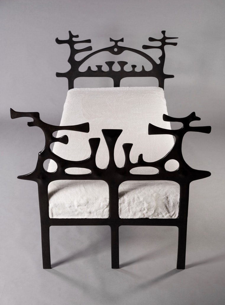 Victor Roman, Surrealist daybed, c. 1970