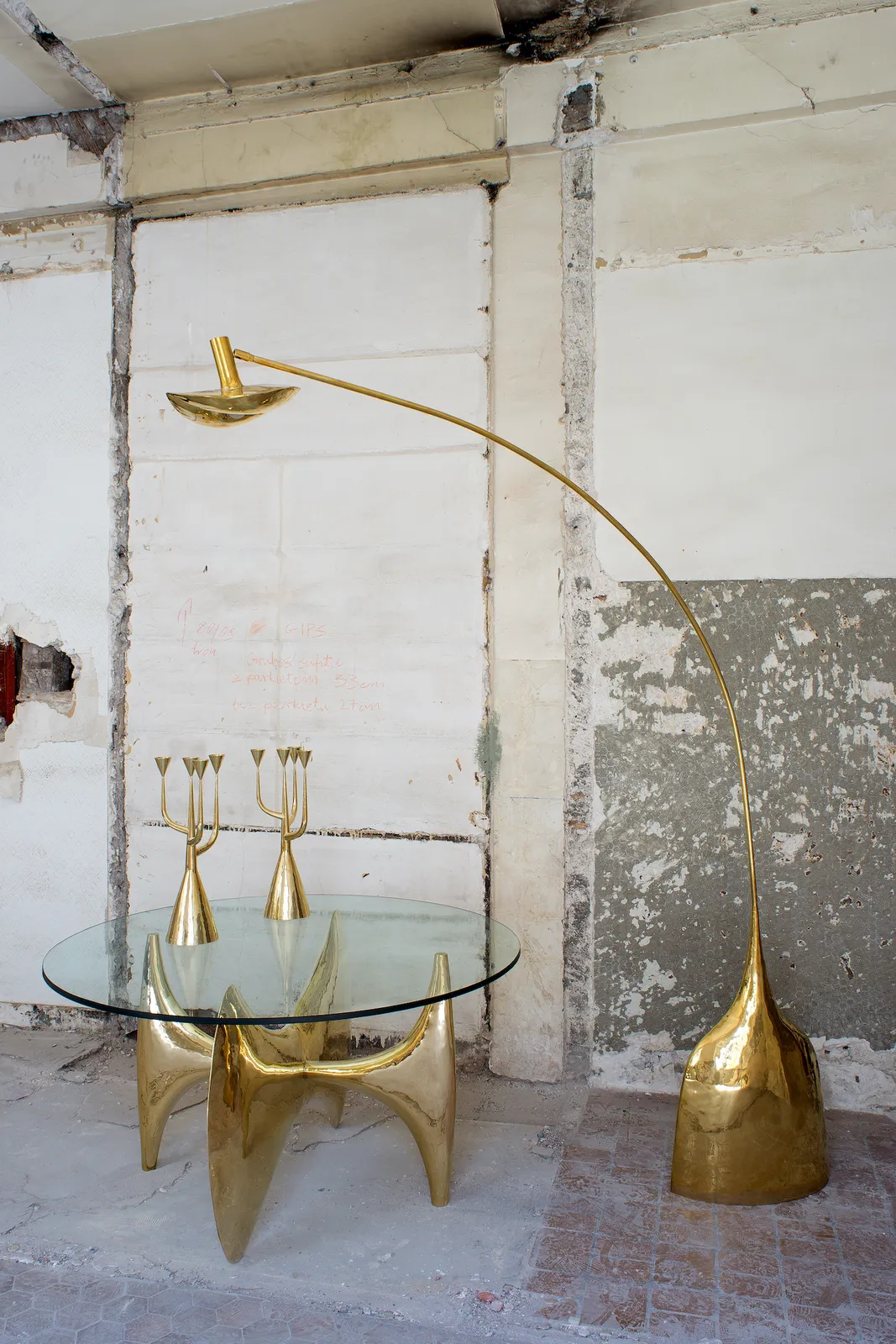 Philippe Hiquily, "Malraux-Vilmorin" table, 1968