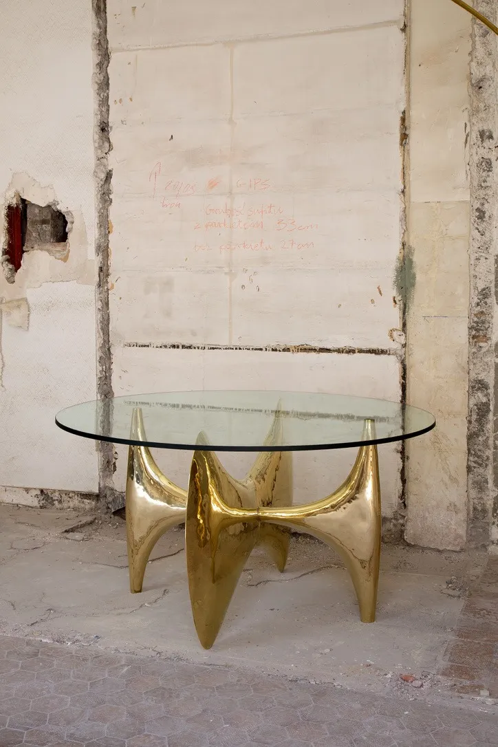 Philippe Hiquily, "Malraux-Vilmorin" table, 1968