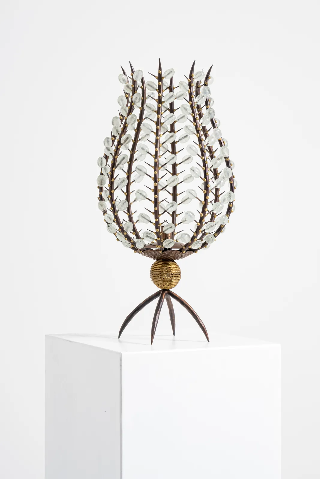 André Dubreuil, "Perles" candelabra, c. 1990