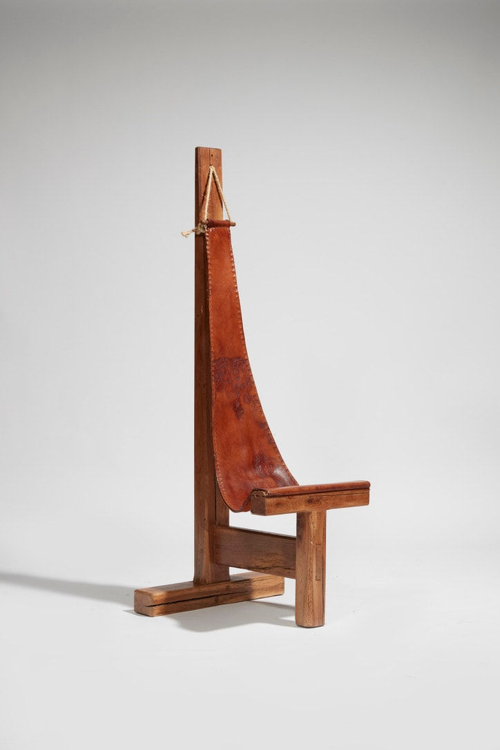 Dominique Zimbacca, "Elaphe" chair, c. 1980