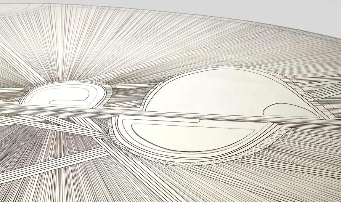 Emmanuel Jonckers, "Spazio Interdimentionale" coffee table, Contemporary creation