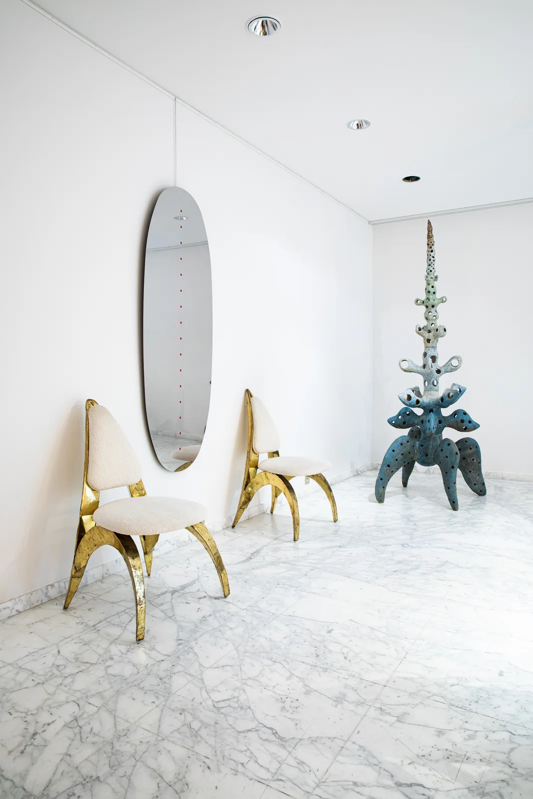 Maison Honoré Paris, Pair of chairs, c. 1970