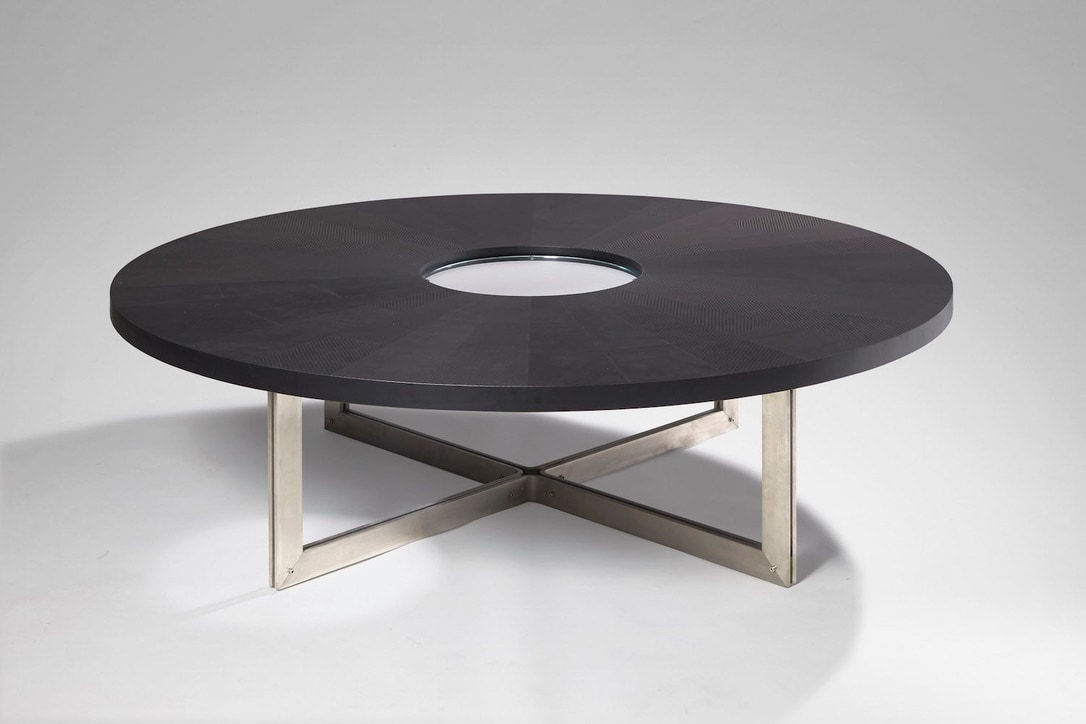 Maxime Old, "Rose des Vents" coffee table, 1969