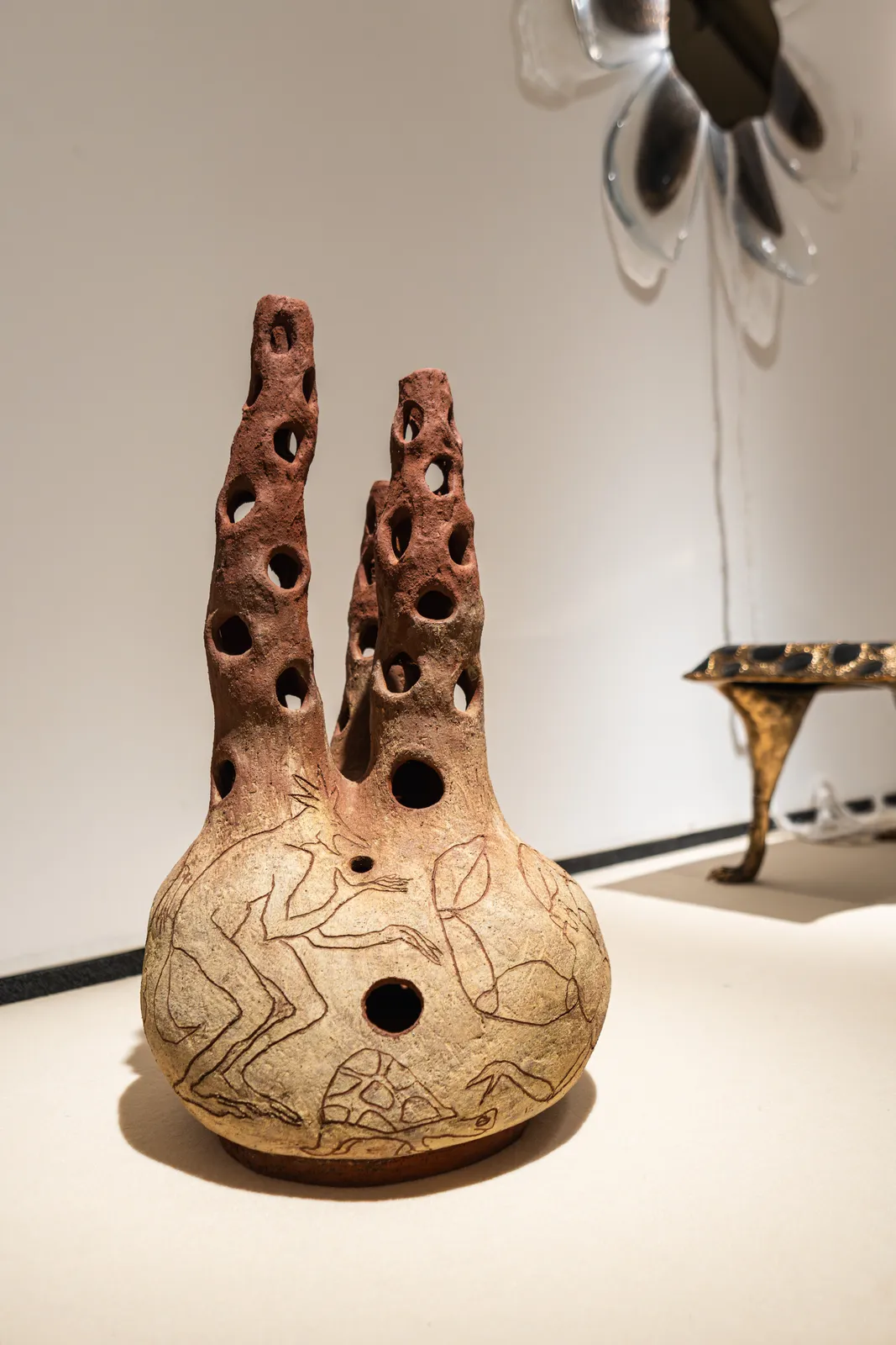 Agnès Debizet, "Rocher Mutant Tricorn" sculpture