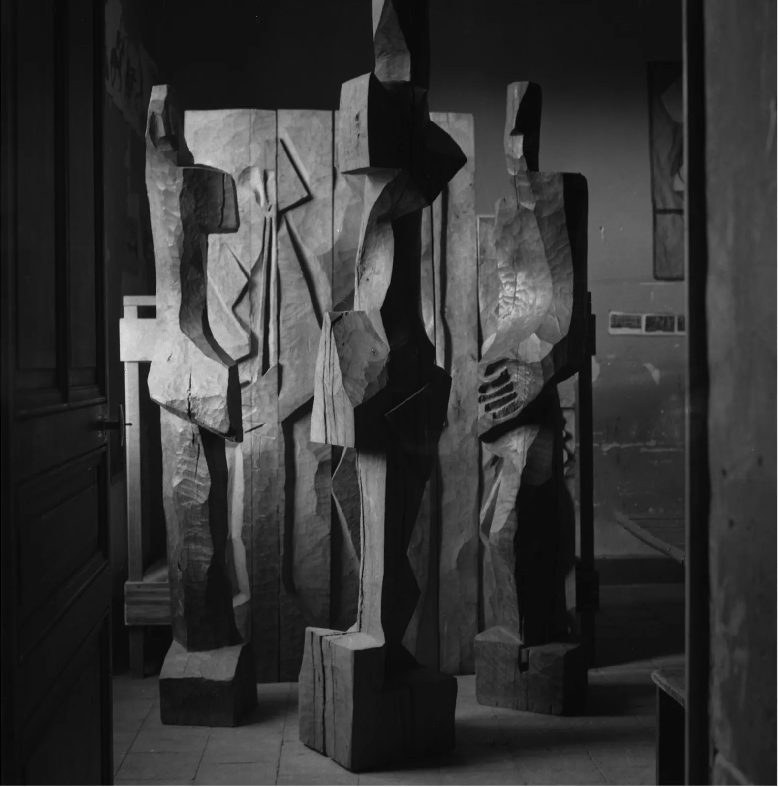 Jean Touret, "Le Grand Joueur de Flûte et la Femme", c. 1960