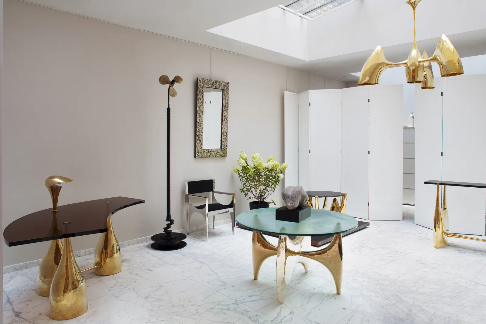 Philippe Hiquily, "Malraux-Vilmorin" table, 1968