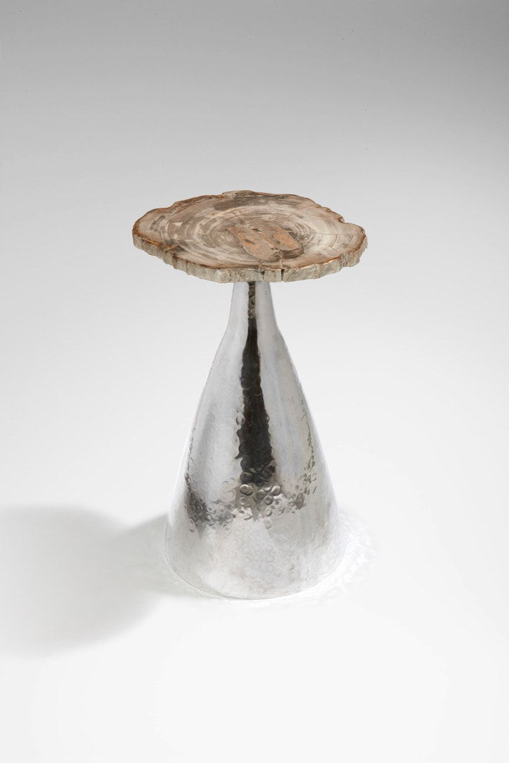 Philippe Hiquily, "Monsieur et Madame" side table, 1977