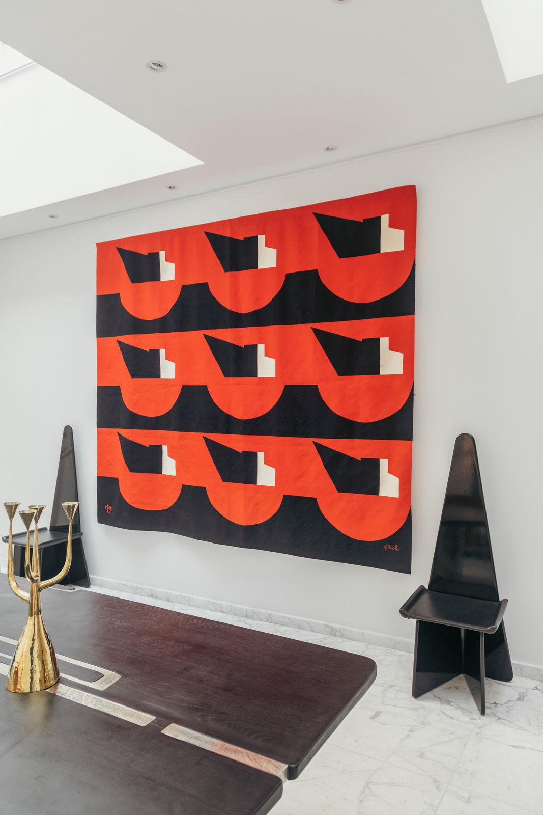 Émile Gilioli, "Les Nuits et Les Jours" Tapestry, 1969