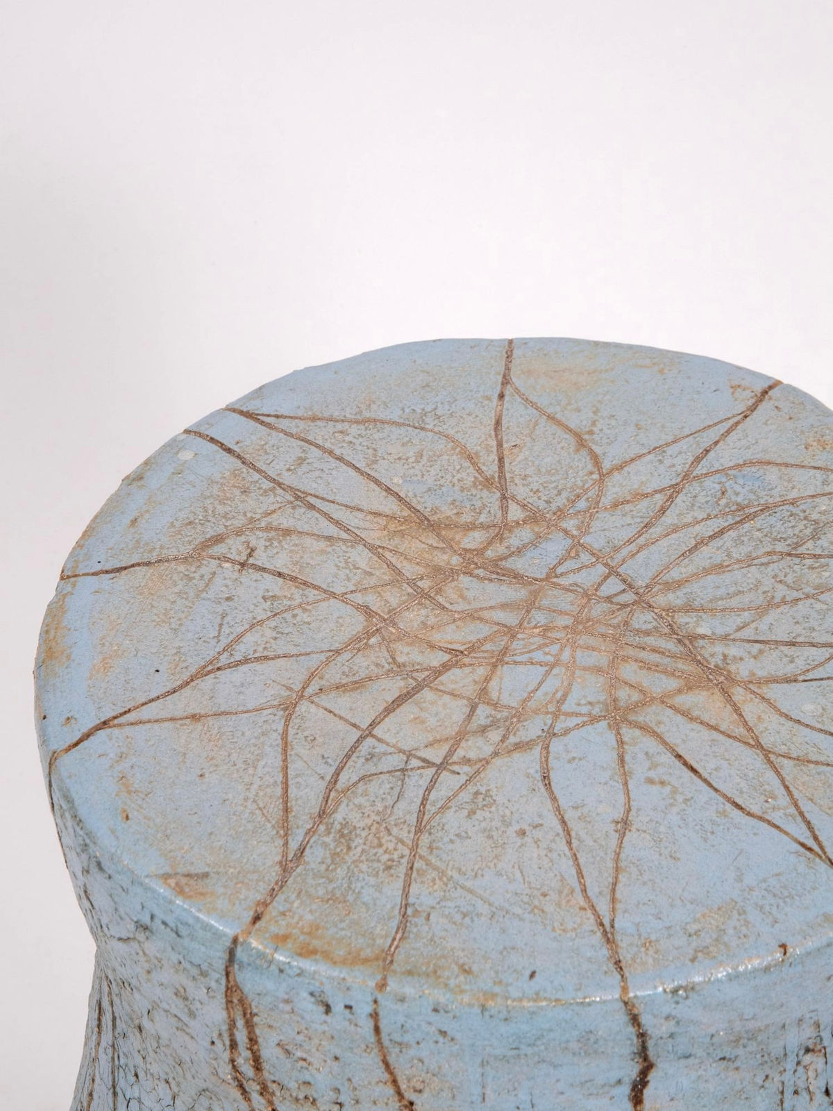 Agnès Debizet, "Racine bleue" side table, 2011
