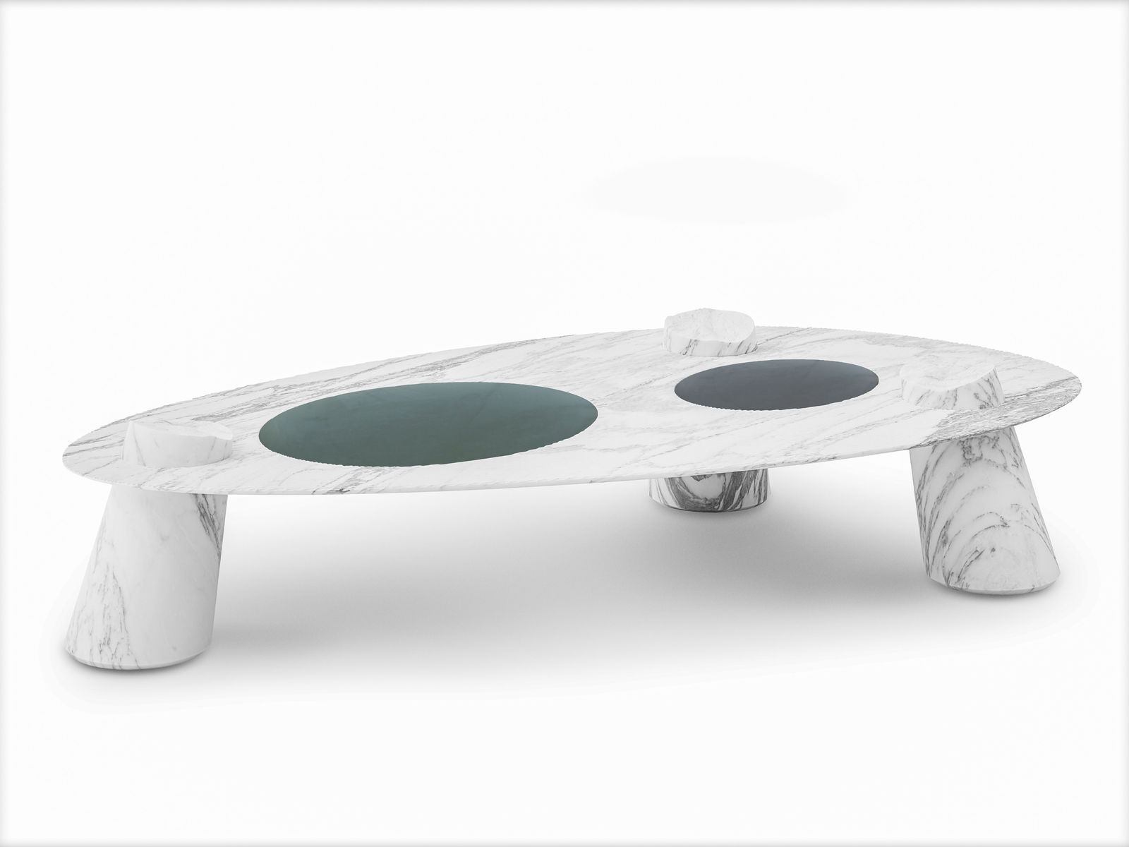 Emmanuel Babled, "Roho" coffee table, 2024