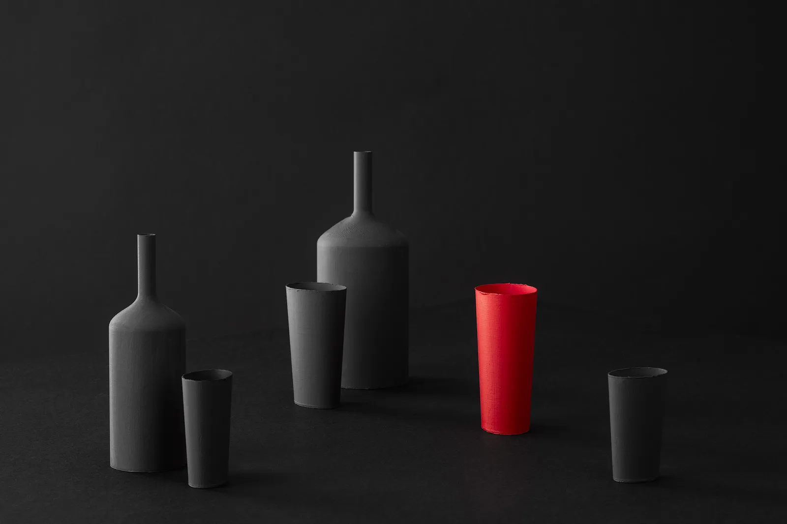 Olena Zubach, Still Life with Four Glasses, 2026