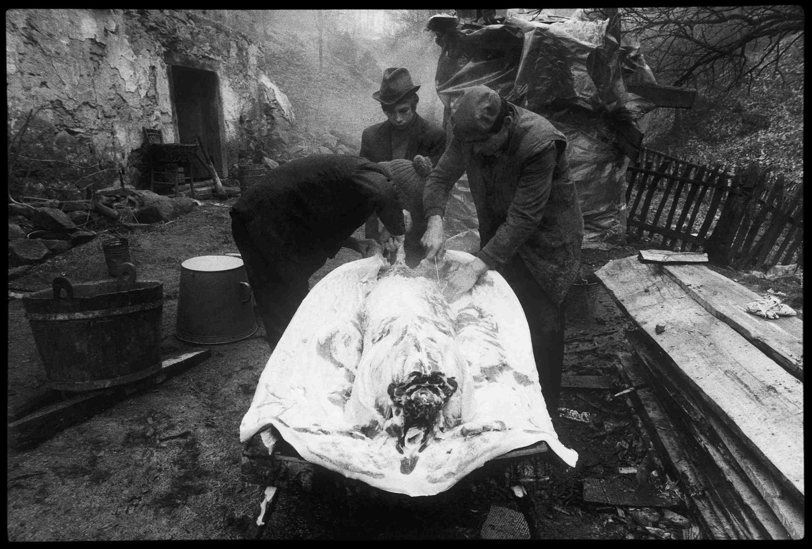 Stojan Kerbler, Razdelovanje / Butchering, 1975