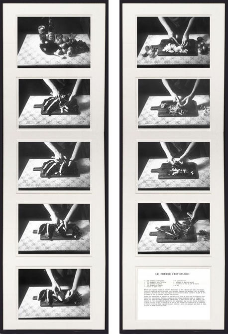 Nil Yalter, La sexisme dans la cuisine turque ou la volupte culinaire d’un empire (Le Pretre S'est Evanoui), 1978